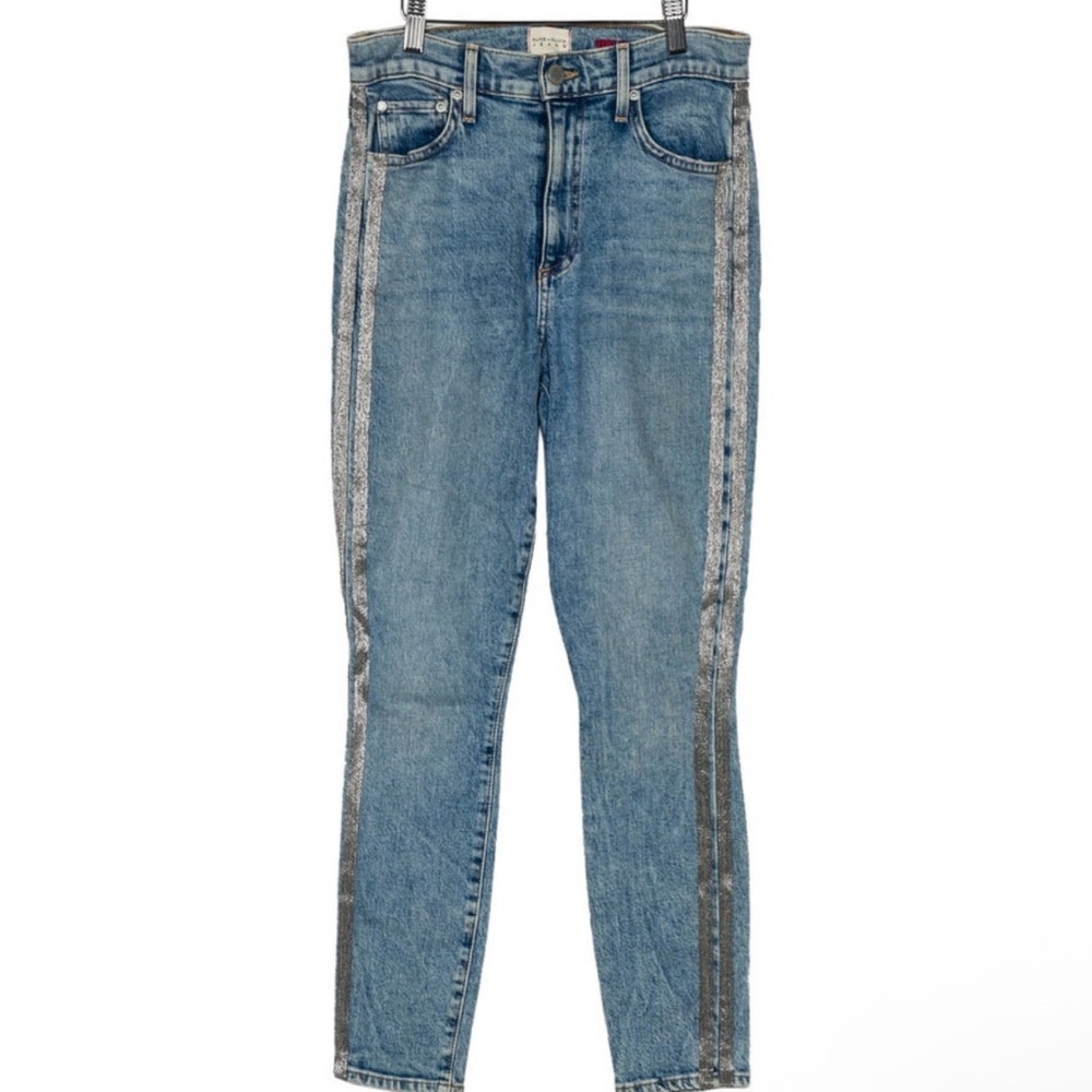 Alice + Olivia Jeans with Silver detail
